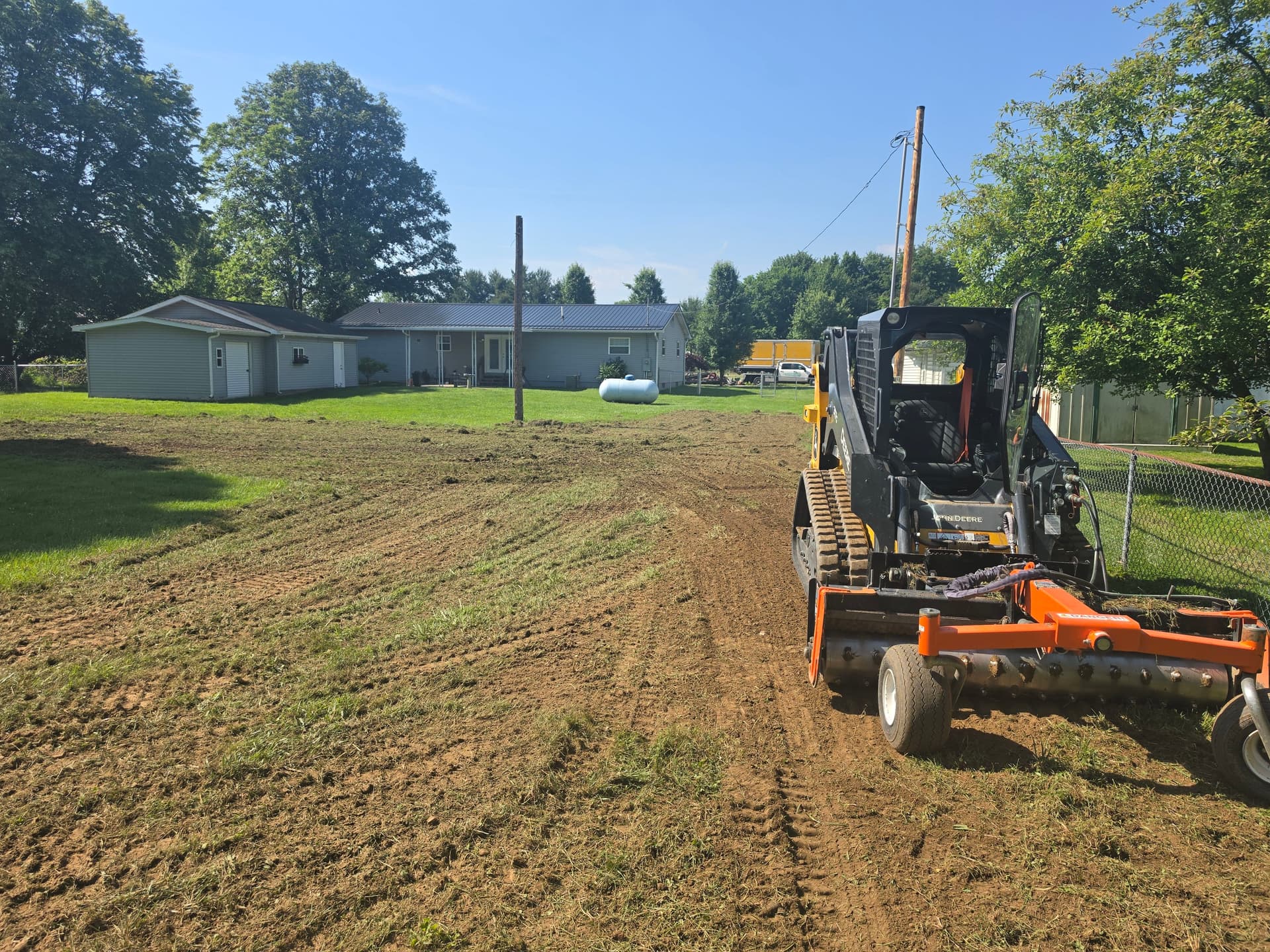 Lawn Restoration After Construction Damage Done Right