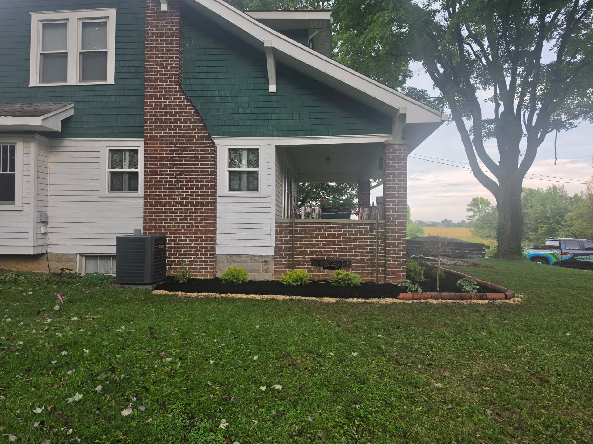 Gallery photos for Overgrown Shrub Removal and Low-Maintenance Landscape Install: Image #3