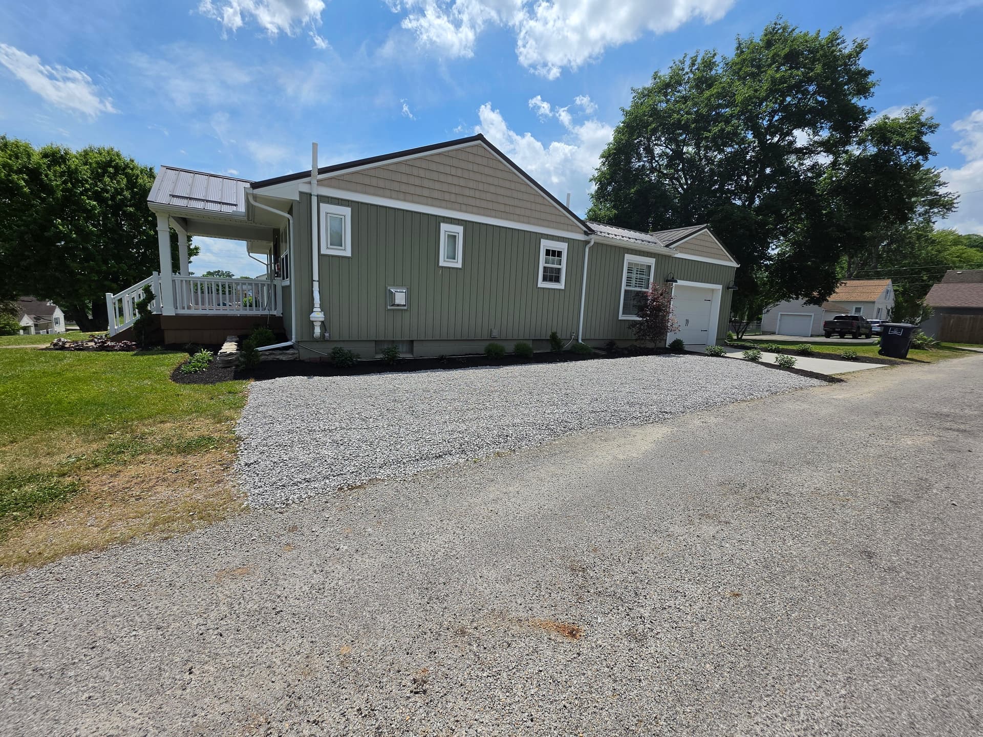 Gallery photos for Full Landscape Install Boosts Curb Appeal in Lancaster OH: Image #6