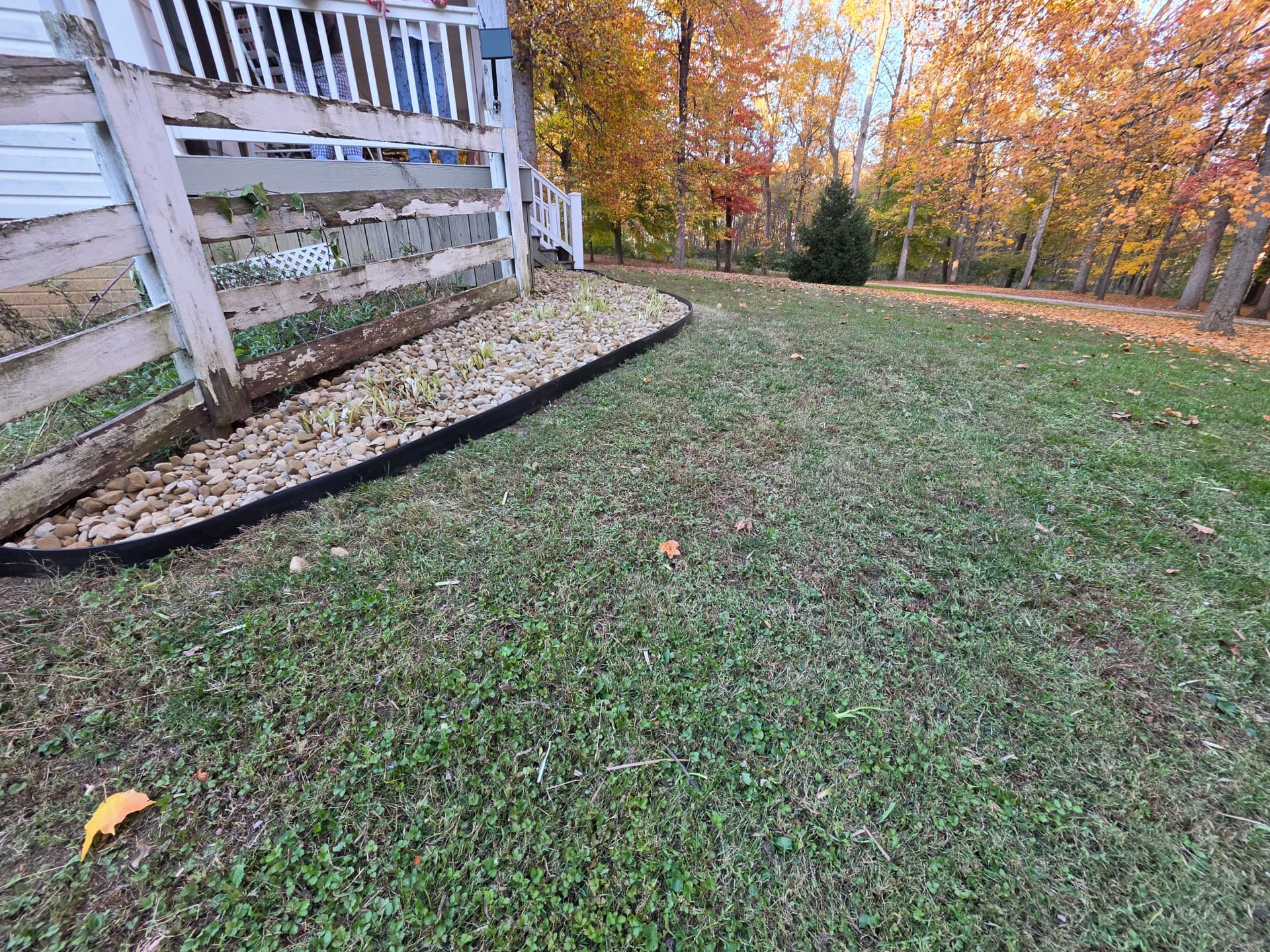 Gallery photos for Nearly 10 Tons of River Rock for a Low-Maintenance Yard: Image #3
