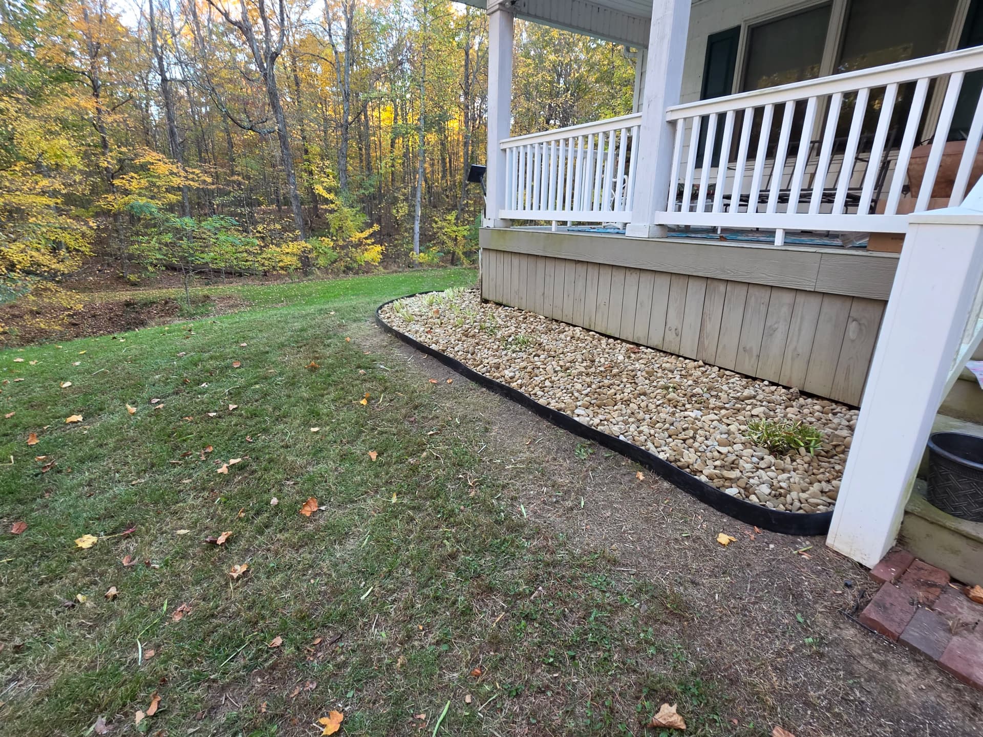 Gallery photos for Nearly 10 Tons of River Rock for a Low-Maintenance Yard: Image #2