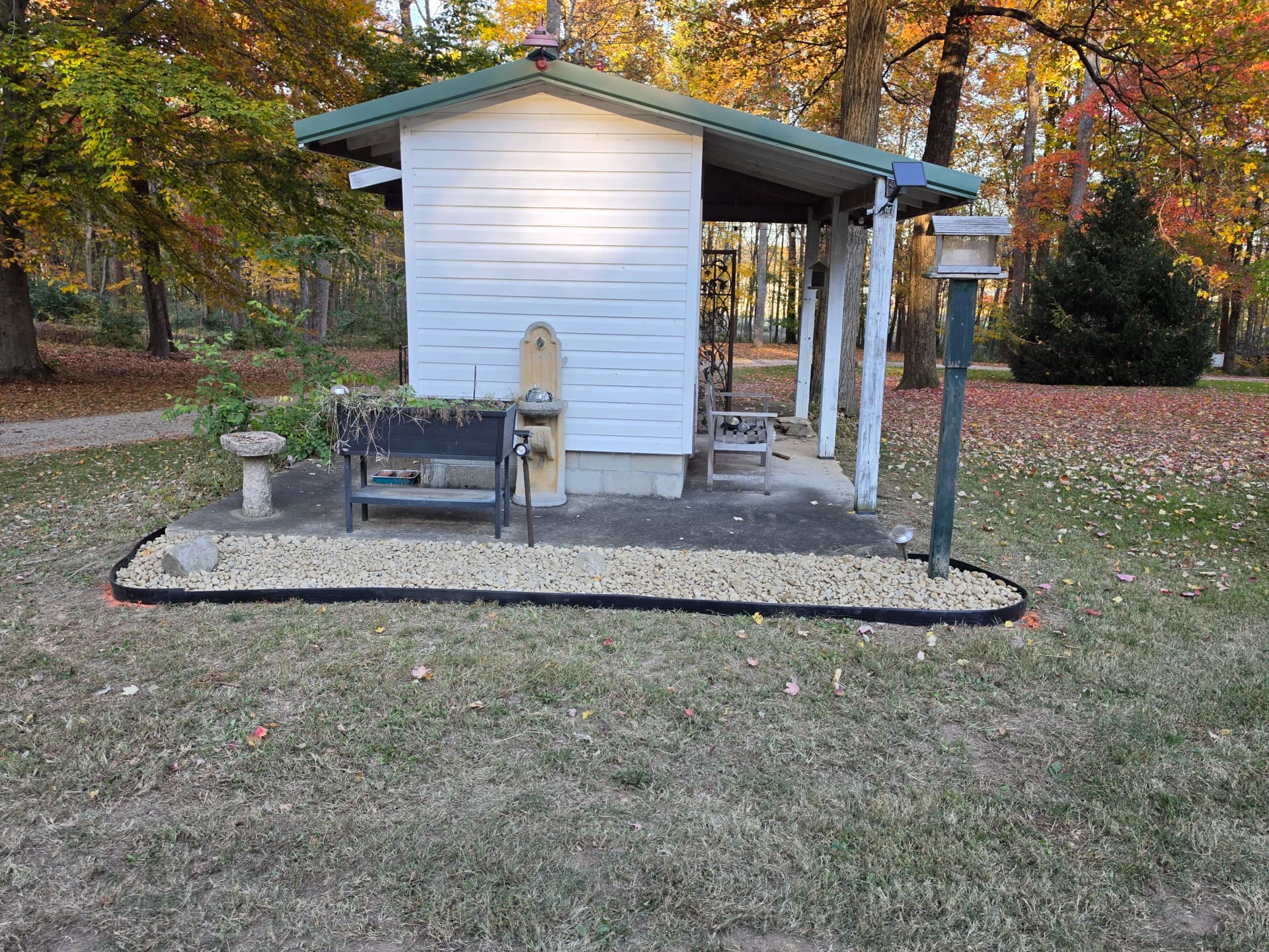 Nearly 10 Tons of River Rock for a Low-Maintenance Yard image